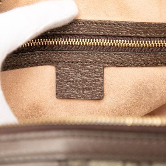 Gucci Ophidia GG Supreme 524533 Beige Multicolor PVC Leather Women's Gucci - Picture 5 of 6